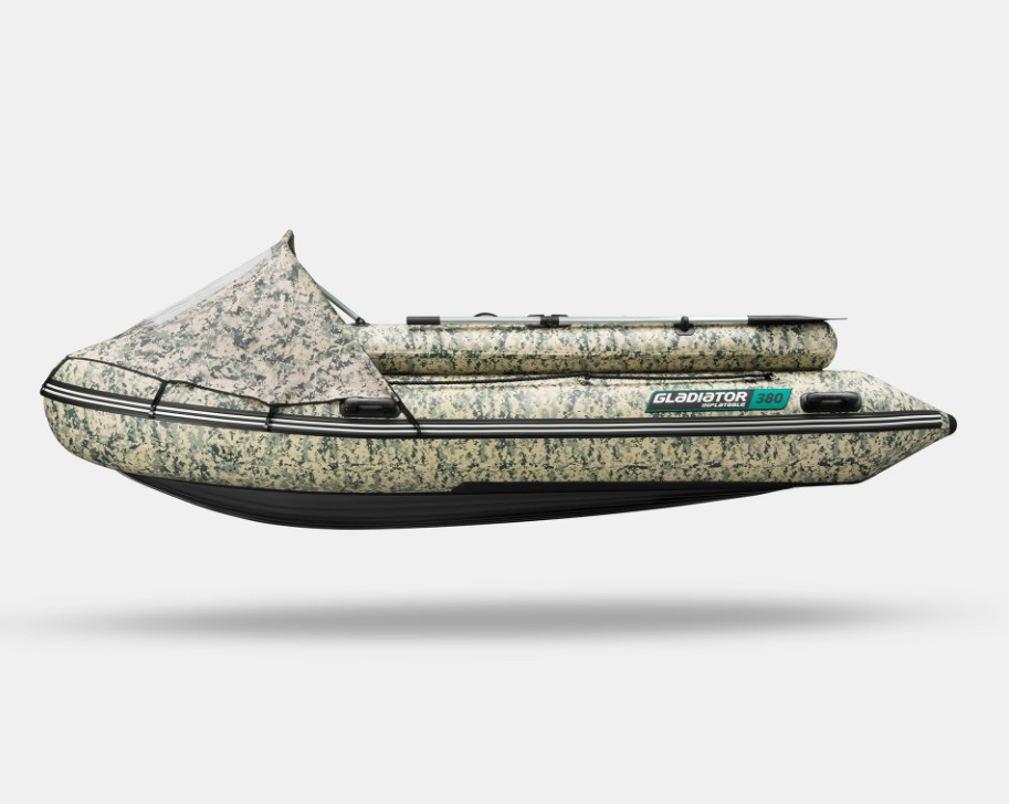 Лодка Gladiator E 420 PRO X camo