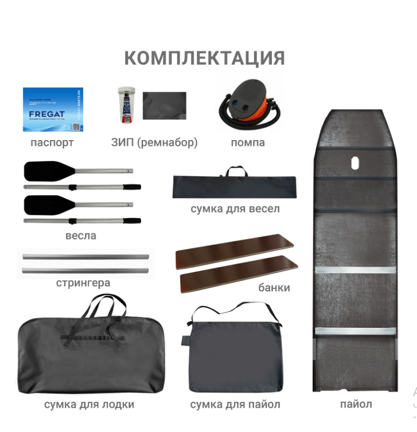 Лодка Фрегат 390 F